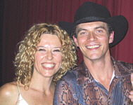 Michael G. Carr with fiancee Nikki Bennett